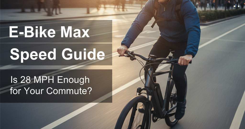E-Bike Max Speed Guide Is 28 MPH Enough for Your Commute